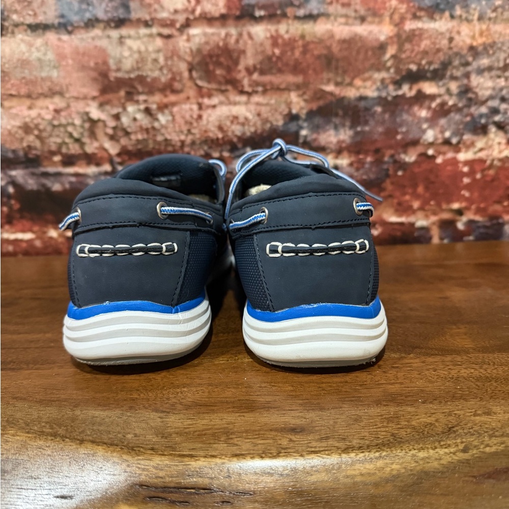 Preowned Dexflex Comfort Dark Blue Boat Shoes (great condition) - Picture 2 of 6